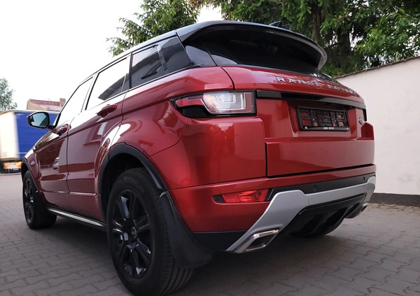 Land Rover Range Rover Evoque cena 84900 przebieg: 92135, rok produkcji 2017 z Pruszcz Gdański małe 631